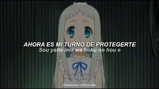 Aoi Shiori Opening Full | Anohana | Subtitulado al Español + Romaji Lyrics『AMV』