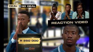 (Reaction) Siya's Winning Moment - He Takes Home The R250K! | Deal Or No Deal South Africa