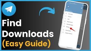 How To Find Telegram Download File !