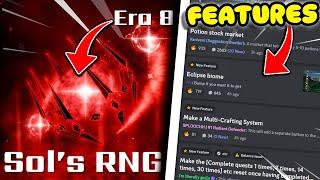 ERA 8 Is FINALLY COMING! NEW FEATURE REQUESTS + DEVICES In SOLS RNG!