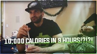 10,000 CALORIE CHALLENGE | CHEAT DAY | FLAMESWORD