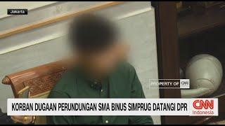 Korban Dugaan Perundungan SMA Binnus Simprug Datangi DPR