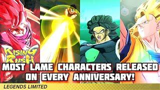 Most Lame Characters Released During Anniversaries In Dragon Ball Legends