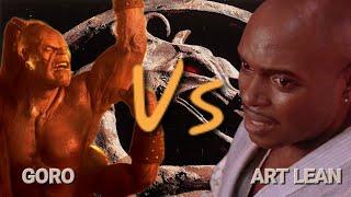 Goro vs Art Lean Mortal Kombat (1995) Original Cut