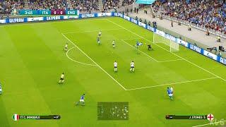 eFootball PES 2021 - Italy vs England - UEFA EURO 2020 Gameplay (PS5 UHD) [4K60FPS]