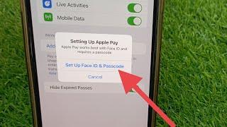 How to Fix "Setting Up Apple Pay" Apple Pay works best with Face ID and requires a Passcode