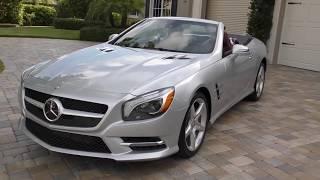 2015 Mercedes Benz SL 550 Roadster Review and Test Drive by Bill - Auto Europa Naples