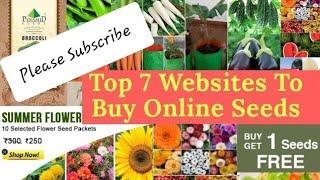 Top 7 Websites to Buy Online Seeds ( Garden Desires) [ PLEASE SUBSCRIBE ]