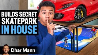 Kids Build SECRET SKATEPARK In House Ft. Ben Azelart - Jay's World S3 E01 | Dhar Mann Studios