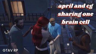 april and cg sharing ONE brain cell (fusile gtav rp)