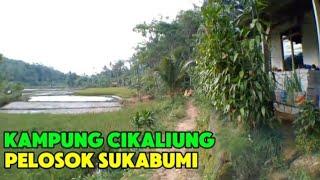 KAMPUNG PELOSOK DI SUKABUMI‼️ DENGAN NUANSA ALAM PEGUNUNGAN DAN SAWAH, SUASANA PEDESAAN