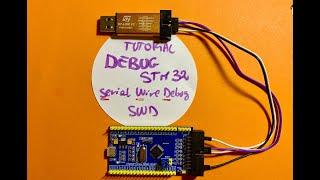 Debug the STM32 (BluePill) using SWD and ST-LINK V2 in STM32CubeIDE