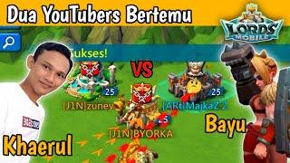 Lords Bantai VS Khaerul Mobile Apakah Kita Akan Bertarung?? 1 Kingdom Yang Sama | Lords Mobile