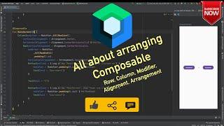 All about Arranging Composable | Row, Column : Jetpack Compose - 5