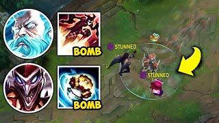Shaco Support Makes Zilean Bombs INVISIBLE | Awesome Off Meta Bot Lane Idea League of Legends