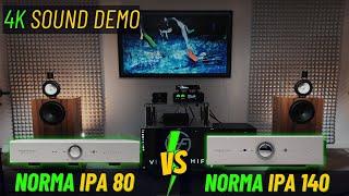 Norma Audio IPA 140 vs Norma Audio IPA 80  Integrated Amps Sound Test