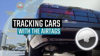 Tracking CARS with Apple's AirTags! Does it really work?