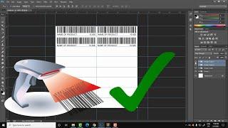 How to create barcodes in Photoshop that WORK!