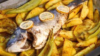 OVEN BAKED FISH | how to make a quick fish dinner 