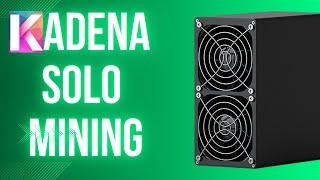 Kadena Solo Mining mit der Goldshell KD-Box Pro