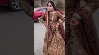 Aroob Jatoi' ducky bhai's wife || Aroob jatoi barat look #aroobjatoi #duckybhaishadi #youtubeshorts