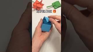 ORIGAMI GIFT BOX STEP BY STEP | MAGIC PAPER BOX INCL ART