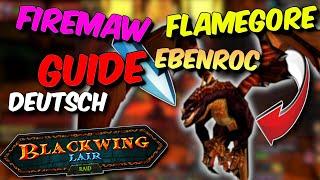 Firemaw, Ebonroc, Flamegore Guide - Boss #4/5/6 + Trash - BWL WoW Classic (Deutsch)