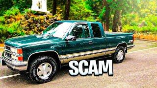 I got scammed buying a truck from Facebook MarketPlace !