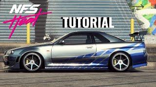 Need for Speed HEAT | Brian's Skyline R34 Build Tutorial!