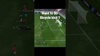 how to do a bicycle kick in efootball mobile #everyone #football #efootball #pesmobile #game #viral