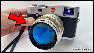  Cheap JUNK or Worth it?  |  Soviet Jupiter-9 85mm f2 Lens Review