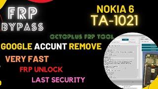 NOKIA 6 (TA-1021) FRP UNLOCK / GOOGLE ACCOUNT BYPASS -frp tool