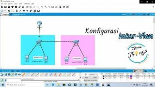 konfigurasi Inter-Vlan di Cisco Packet Tracer