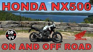 Honda NX500 On and Off Road Test and Review