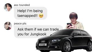 BTS TEXTS ► the one who got kiDnApPed