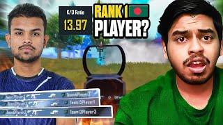 INTERNATIONAL BANGLADESH RANK 1 ASSAULTER ?? It's DEaThStorM BEST Moments in PUBG Mobile