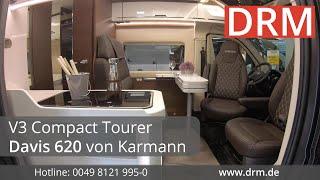 DRM - Wohnmobil mieten - Karmann Davis 620 - Kastenwagen mit Einzelbetten - Modelljahr 2020