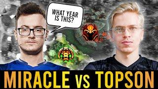 "when MIRACLE & TOPSON meet again in MID LANE.." - CLASSIC MATCH UP!