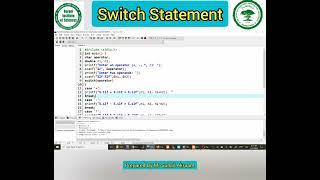 Programming Fundamental L#10 Switch Statement Intro Syntax Flow Chart and Coding Example