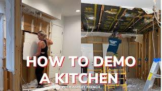 How to Demo a Kitchen