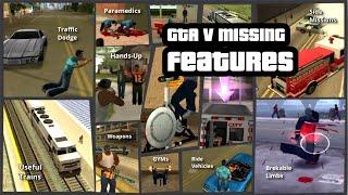 12+ Things in old GTA games that are missing in GTA V