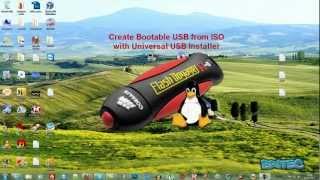 Create Bootable USB from ISO with Universal USB Installer