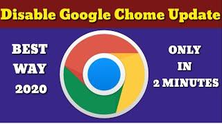 How To Stop Auto Update Of Google Chrome In Windows 10| How To Disable Google Chrome Auto Update