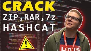 ZIP - RAR - 7z | Passwort knacken mit HASHCAT, fcrackzip und John the Ripper #pentesting