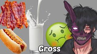 Corpse reveals foods that gross him out 