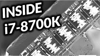 Inside i7-8700K - Scanning Electron Microscope (SEM) Footage (en)