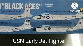 Academy F2H-3 VF-41 "Black Aces" 1/72 Box Open