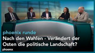 phoenix runde: Nach den Wahlen - Verändert der Osten die politische Landschaft?