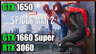 Spider-Man 2 PC Port v1.4.8 GTX 1650 - GTX 1660 Super - RTX 3060 - 1080p FPS Test