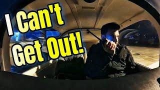 TRAPPED inside an airplane - Let's talk to the pilot that was locked inside.